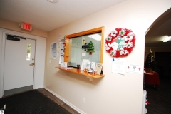 Reception Window Entrance