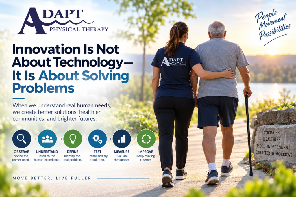 Adapt Physical Therapy helping you find better solutions.